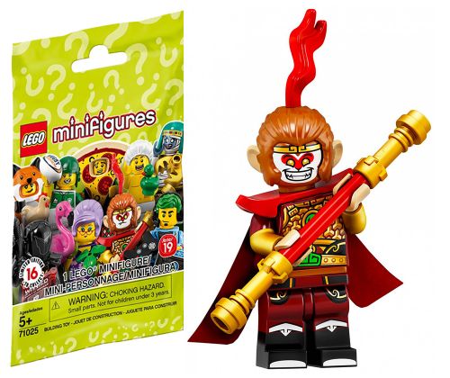 LEGO Minifigures 71025-04 Série 19 - Le roi singe