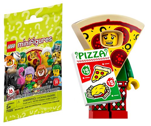 LEGO Minifigures 71025-10 Série 19 - Le type en costume de pizza