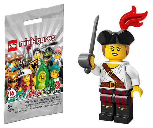 LEGO Minifigures 71027-05 Série 20 - La fille pirate