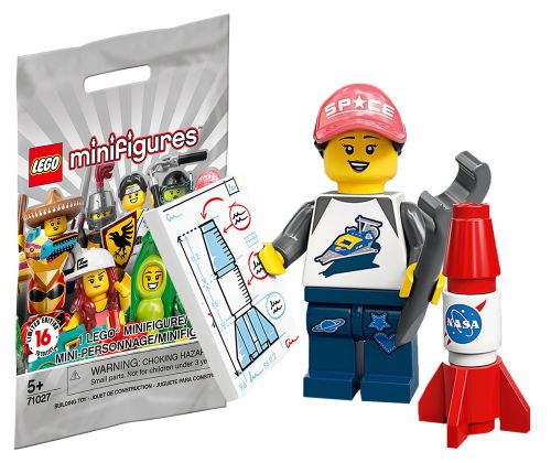LEGO Minifigures 71027-06 Série 20 - La fan de l'espace