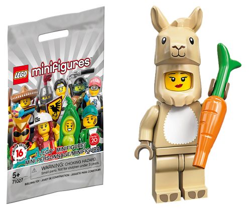 LEGO Minifigures 71027-07 Série 20 - La fille en costume de lama