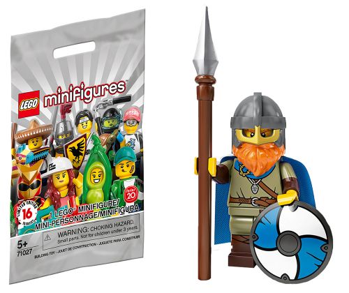 LEGO Minifigures 71027-08 Série 20 - Le viking