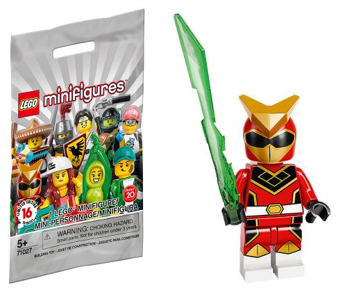 LEGO Minifigures 71027-09 Série 20 - Le super guerrier