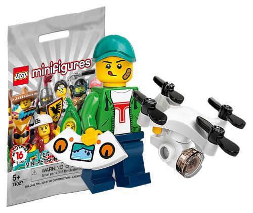LEGO Minifigures 71027-16 Série 20 - Le garçon drone