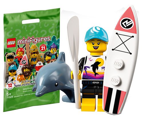 LEGO Minifigures 71029-01 Série 21 - La surfeuse