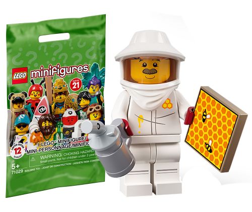LEGO Minifigures 71029-07 Série 21 - L'apiculteur