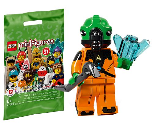 LEGO Minifigures 71029-11 Série 21 - L'extraterrestre