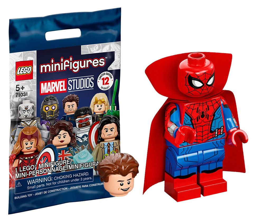 LEGO Minifigures 71031-08 pas cher, Marvel Studios - Spider-Man chasseur de  zombies