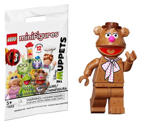 LEGO Minifigures 71033-07 Les Muppets - Fozzie l'ours