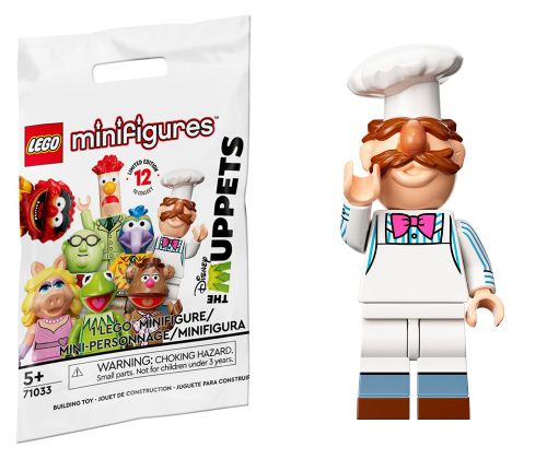 LEGO Minifigures 71033-11 Les Muppets - Le chef Suédois