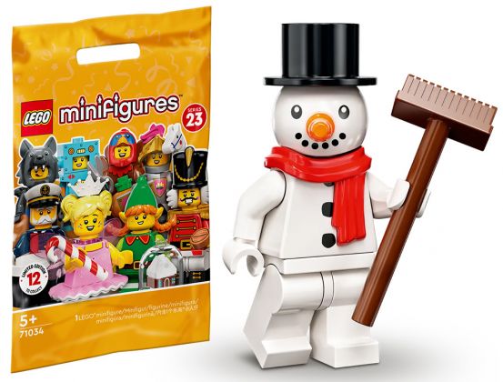 LEGO Minifigures 71034-03 Série 23 - Le bonhomme de neige