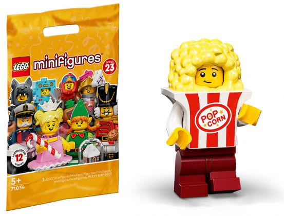 LEGO Minifigures 71034-07 Série 23 - Le costume en popcorn