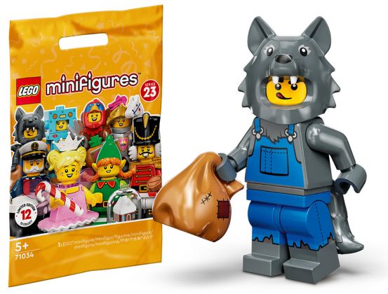 LEGO Minifigures 71034-08 Série 23 - Le costume de loup