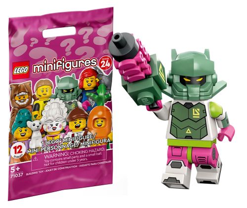 LEGO Minifigures 71037-02 Série 24 - Le robot guerrier