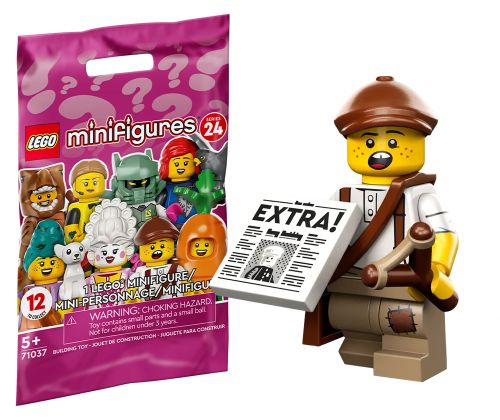 LEGO Minifigures 71037-12 Série 24 - Le livreur de journaux