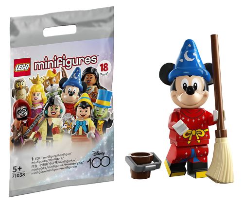 LEGO Minifigures 71038-01 Série Disney 100 ans - Mickey Apprenti Sorcier