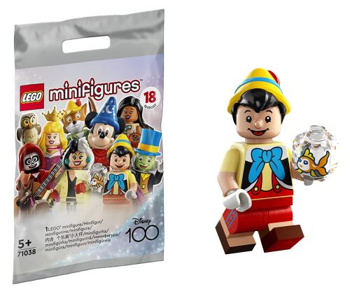 LEGO Minifigures 71038-02 Série Disney 100 ans - Pinocchio