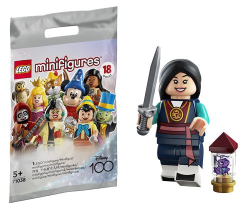 LEGO Minifigures 71038-08 Série Disney 100 ans - Mulan