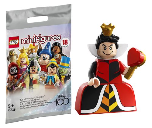 LEGO Minifigures 71038-16 Série Disney 100 ans - La Reine de cœur