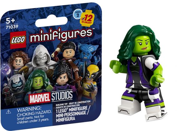 LEGO Minifigures 71039-06 Série 2 Marvel Studio - Miss Hulk