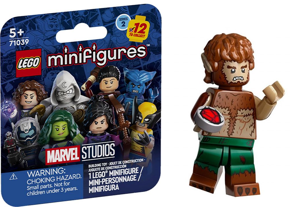 LEGO Minifigures 71039-07 pas cher, Série 2 Marvel Studio - Le loup-garou