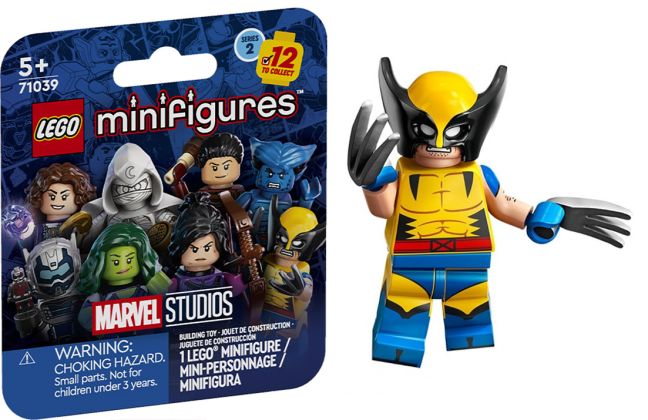 LEGO Minifigures 71039-11 Série 2 Marvel Studio - Wolverine