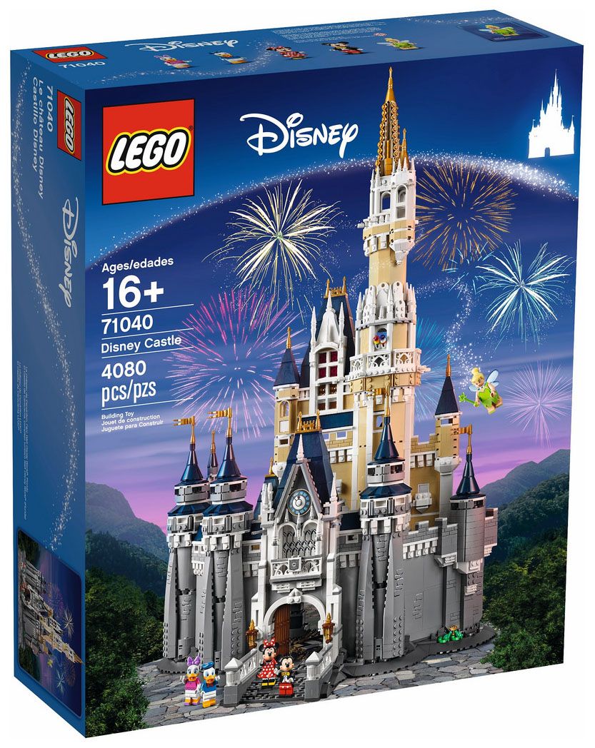 LEGO Disney 71040 pas cher, Le château Disney