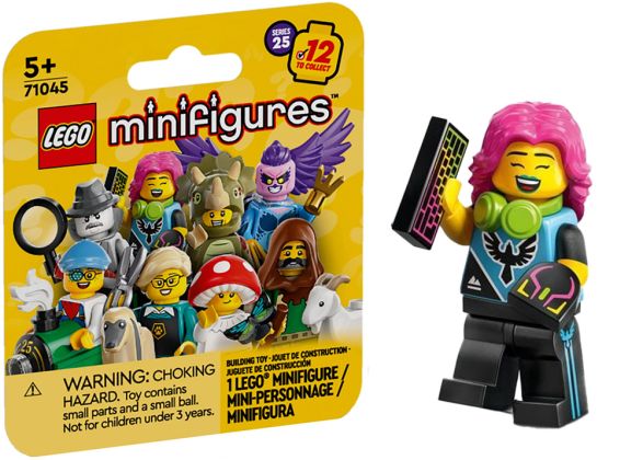 LEGO Minifigures 71045-02 Série 25 - La Joueuse d'E-sport