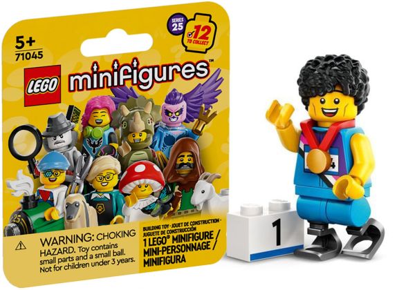 LEGO Minifigures 71045-04 Série 25 - Le Sprinteur