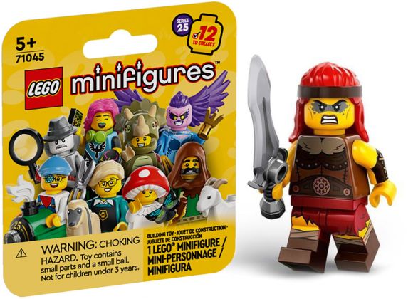LEGO Minifigures 71045-11 Série 25 - La Barbare Féroce