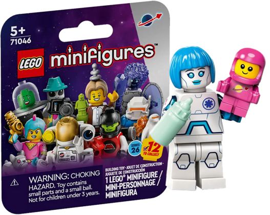LEGO Minifigures 71046-06 Série 26 - L'infirmière androïde