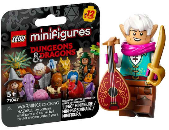 LEGO Minifigures 71047-09 Donjons & Dragons - Le barde elfe