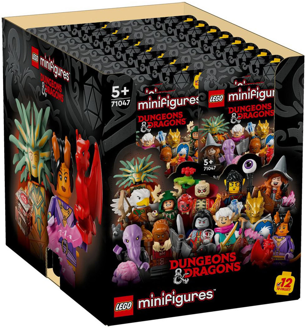 Complete Set of (12) Lego Dungeons and Dragons D&D Minifigures 71047 New Sealed