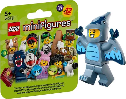 LEGO Minifigures 71048-06 Série 27 - La fan déguisée en ptérodactyle