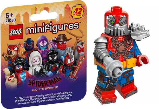 LEGO Minifigures 71050-11 Série Across the Spider-Verse - Cyborg Spider-Woman