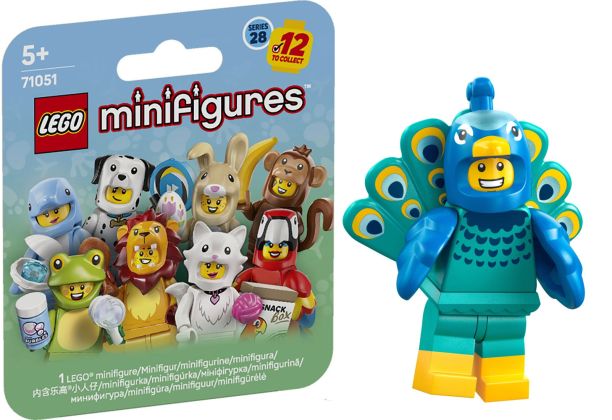 LEGO Minifigures 71051-01 Série 28 - Le Paon