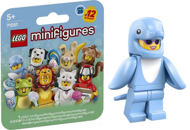 LEGO Minifigures 71051-09 Série 28 - Le Dauphin