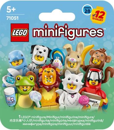 LEGO Minifigures 71051 Série 28 Animaux - Sachet Surprise