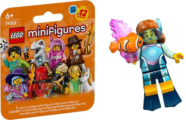 LEGO Minifigures 71052-03 Série 29 - la biologiste marine
