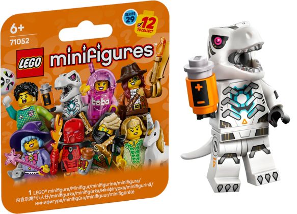 LEGO Minifigures 71052-07 Série 29 - le robot T-rex