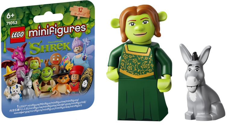LEGO Minifigures 71053-02 Série Shrek - Fiona et l’Âne