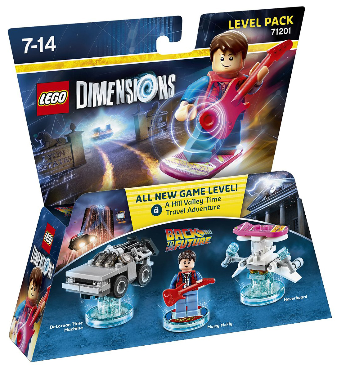 LEGO Dimensions 71201 pas cher, Pack Aventure : Retour vers le Futur