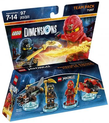 LEGO Dimensions 71207 Pack Equipe : Ninjago