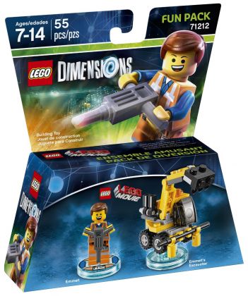 LEGO Dimensions 71212 Pack Héros : Emmet