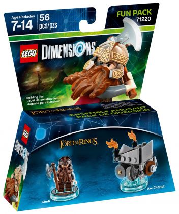 LEGO Dimensions 71220 Pack Héros : Gimli
