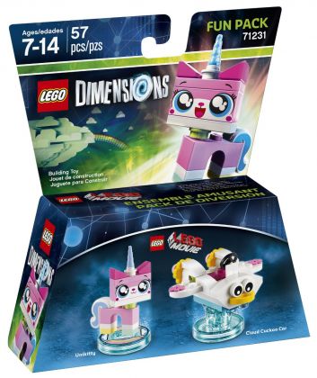 LEGO Dimensions 71231 Pack Héros : Unikitty