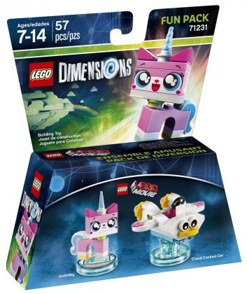 LEGO Dimensions 71231 Pack Héros : Unikitty