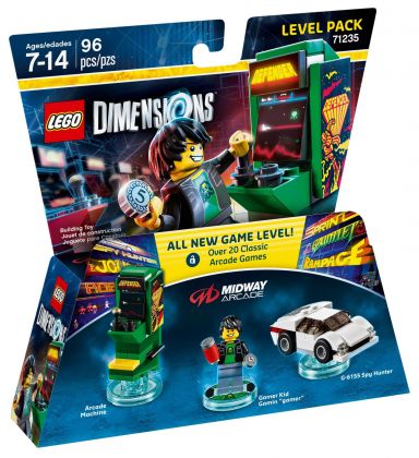 LEGO Dimensions 71235 Pack Aventure : Midway Arcade