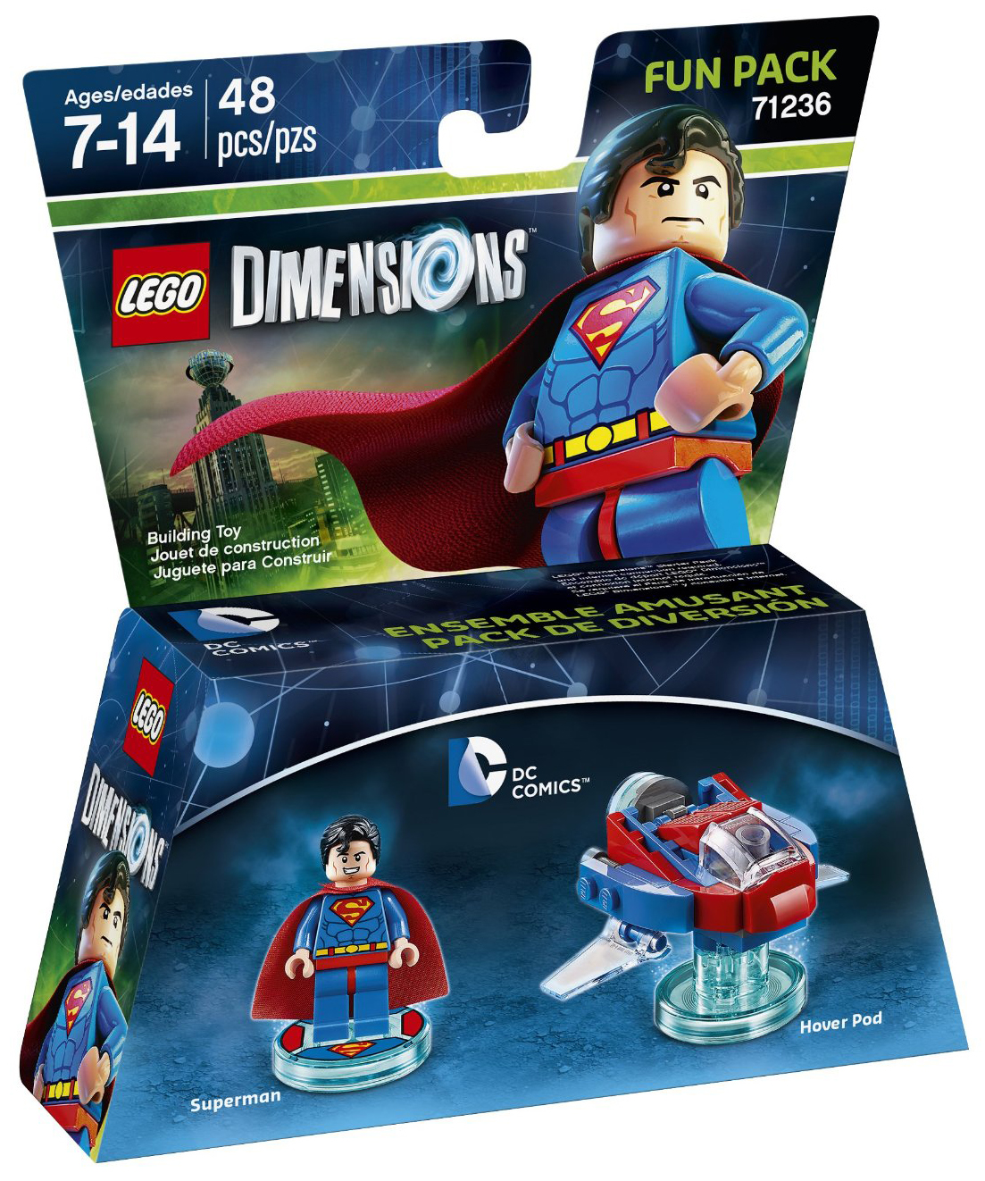 LEGO Dimensions 71236 pas cher, Pack Héros Superman