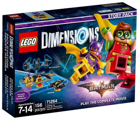 LEGO Dimensions 71264 Pack Histoire The LEGO Batman Movie: Play the complete movie